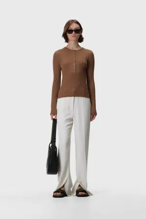 Filippa Knit Top Camel