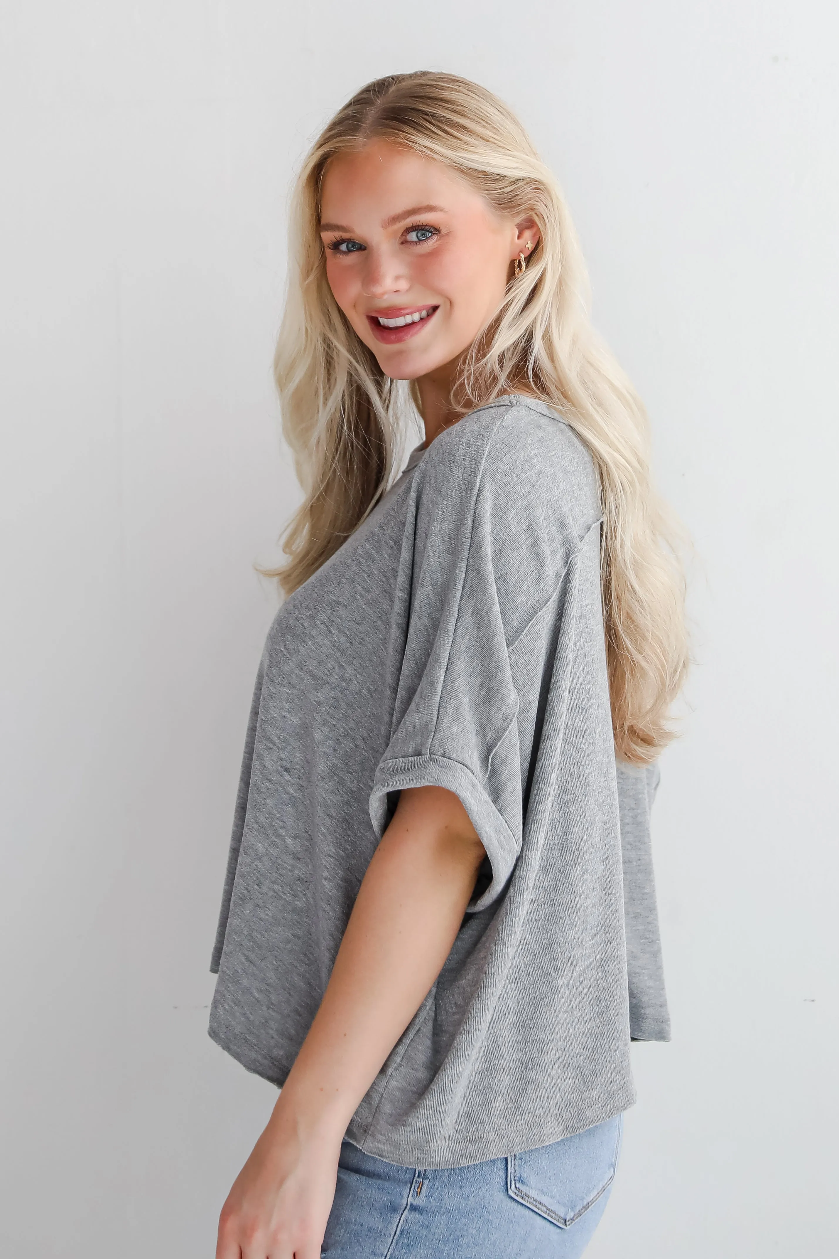 FINAL SALE - Sweetest Concept Short Sleeve Knit Top