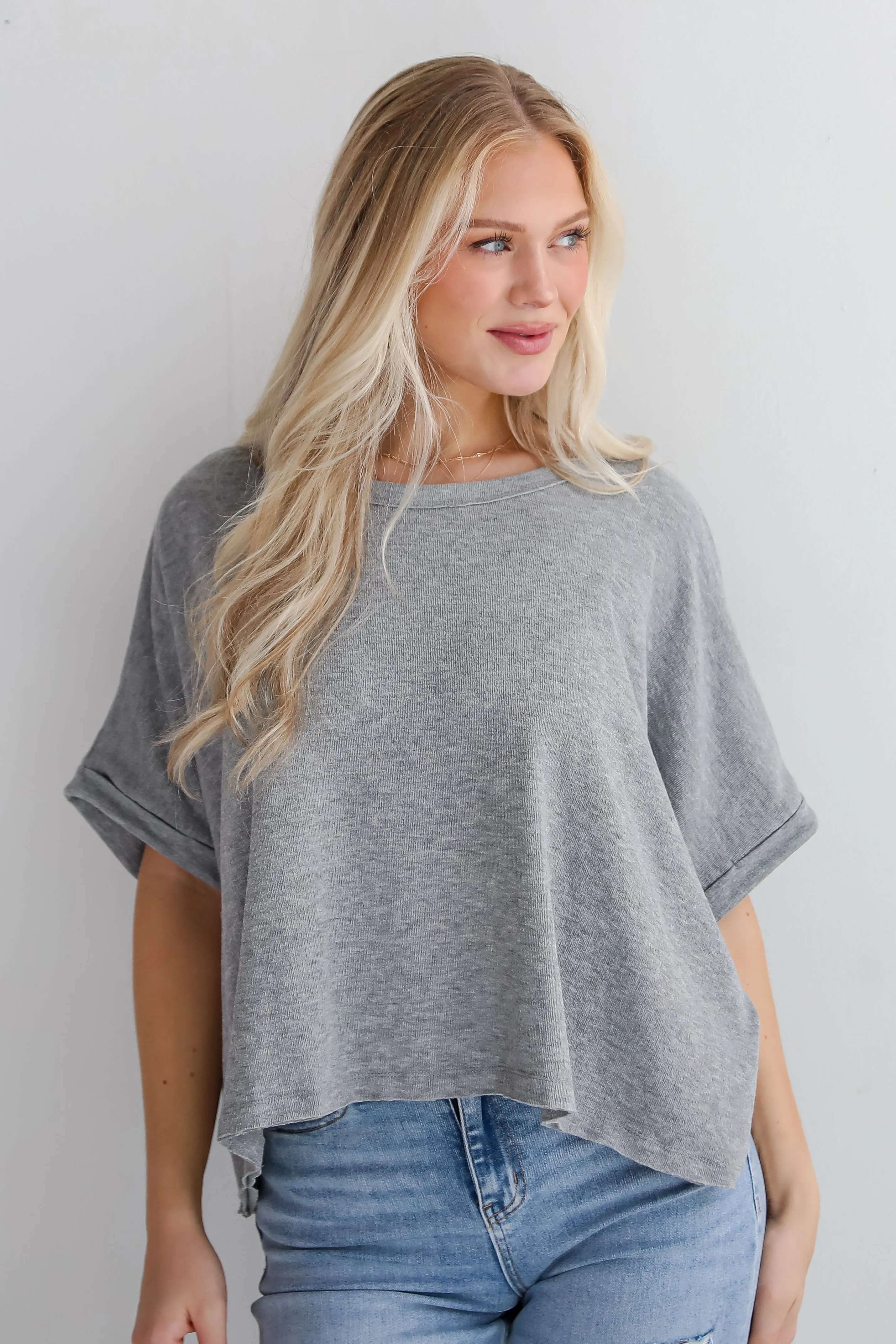 FINAL SALE - Sweetest Concept Short Sleeve Knit Top