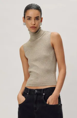 Gadot Knit Top - Champagne