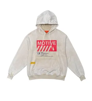 Garment dyed fashion pullover hoodie