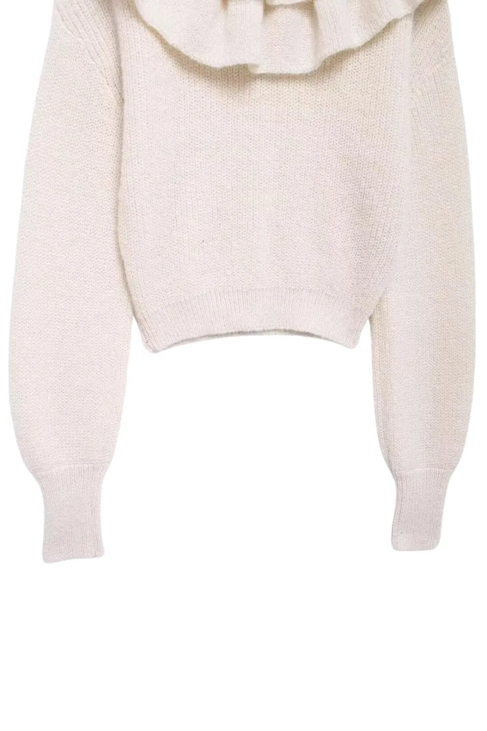 'Geraldine 'Layered Collar Knit Sweater