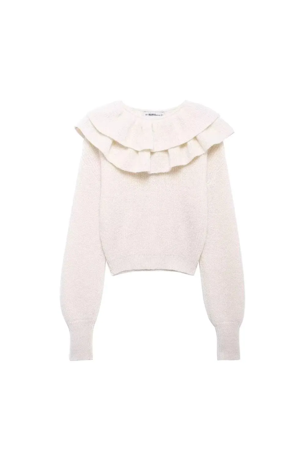 'Geraldine 'Layered Collar Knit Sweater