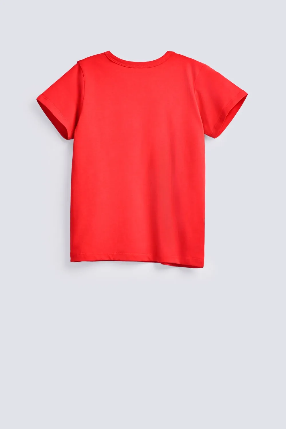 GIRLS KNOT DETAIL T SHIRT