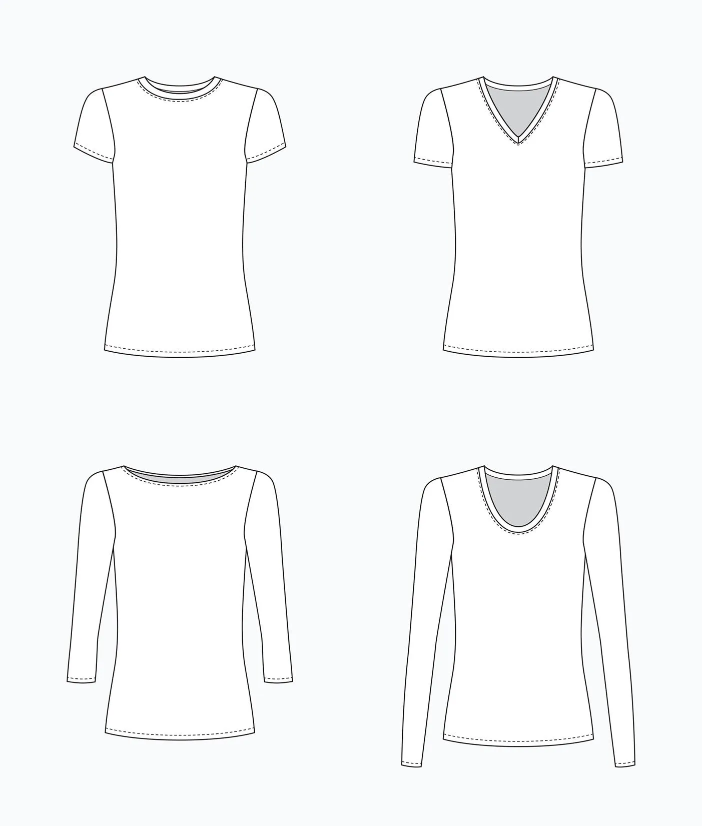 Grainline Studio Lark Tee Sewing Pattern