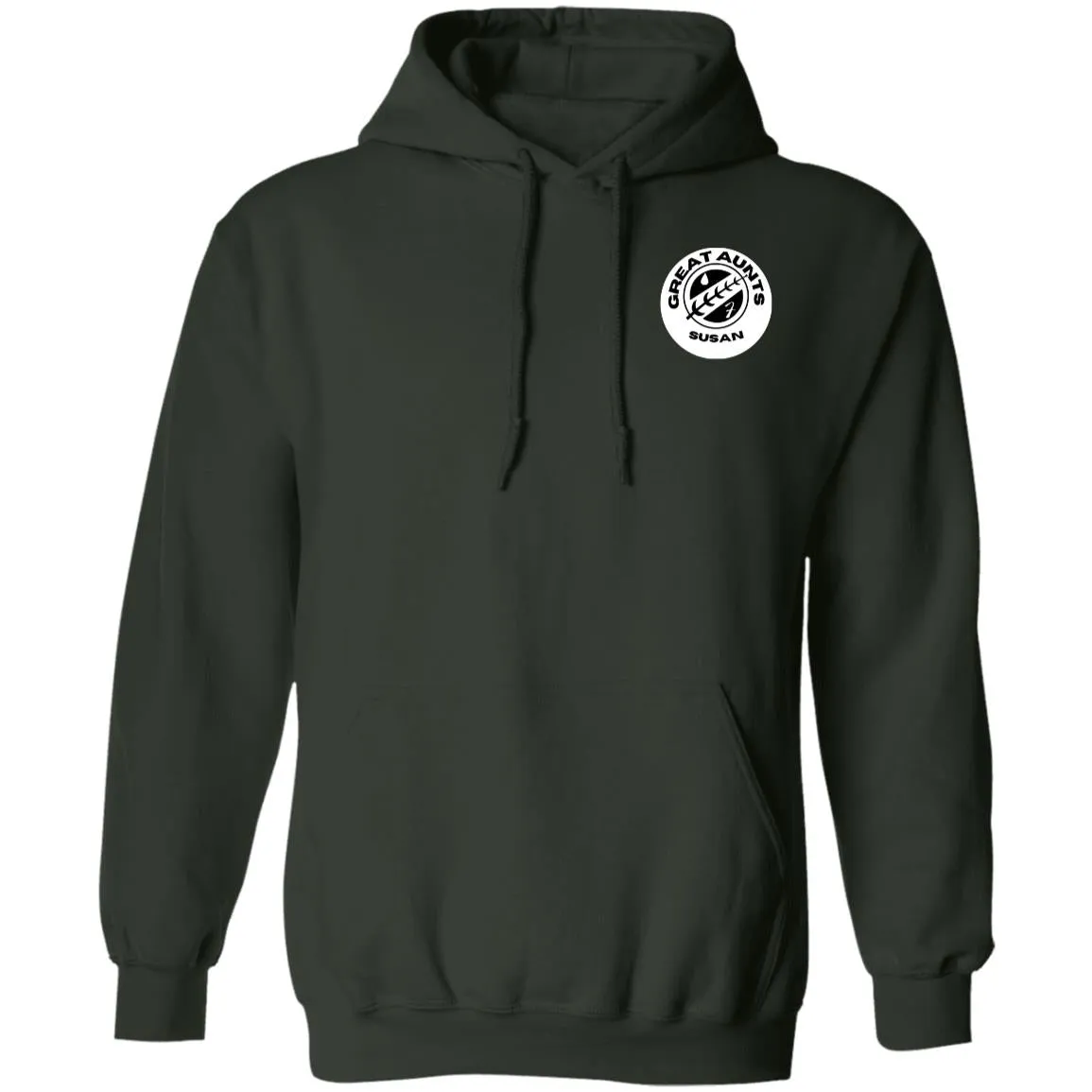 GREAT AUNTS 185 Gildan Pullover Hoodie