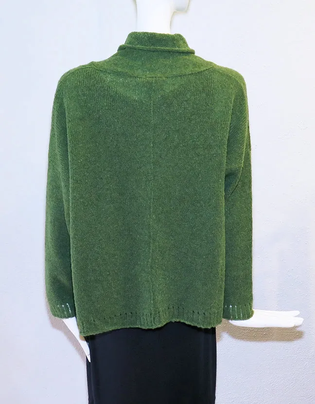 GRIZAS - Cowl Neck Wool Sweater