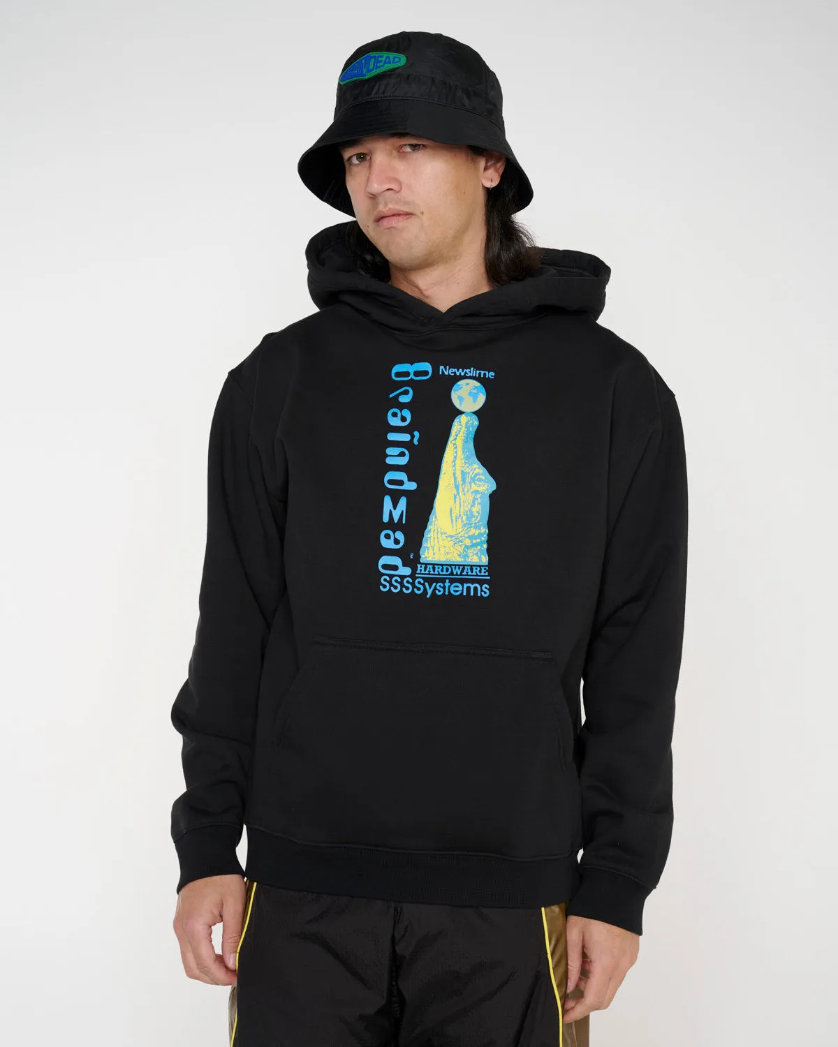 Hardware Systems Hooded Sweatshirt - Black