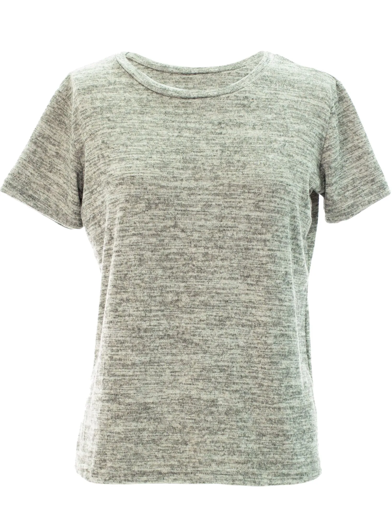 Heathered Knit Lightweight Top