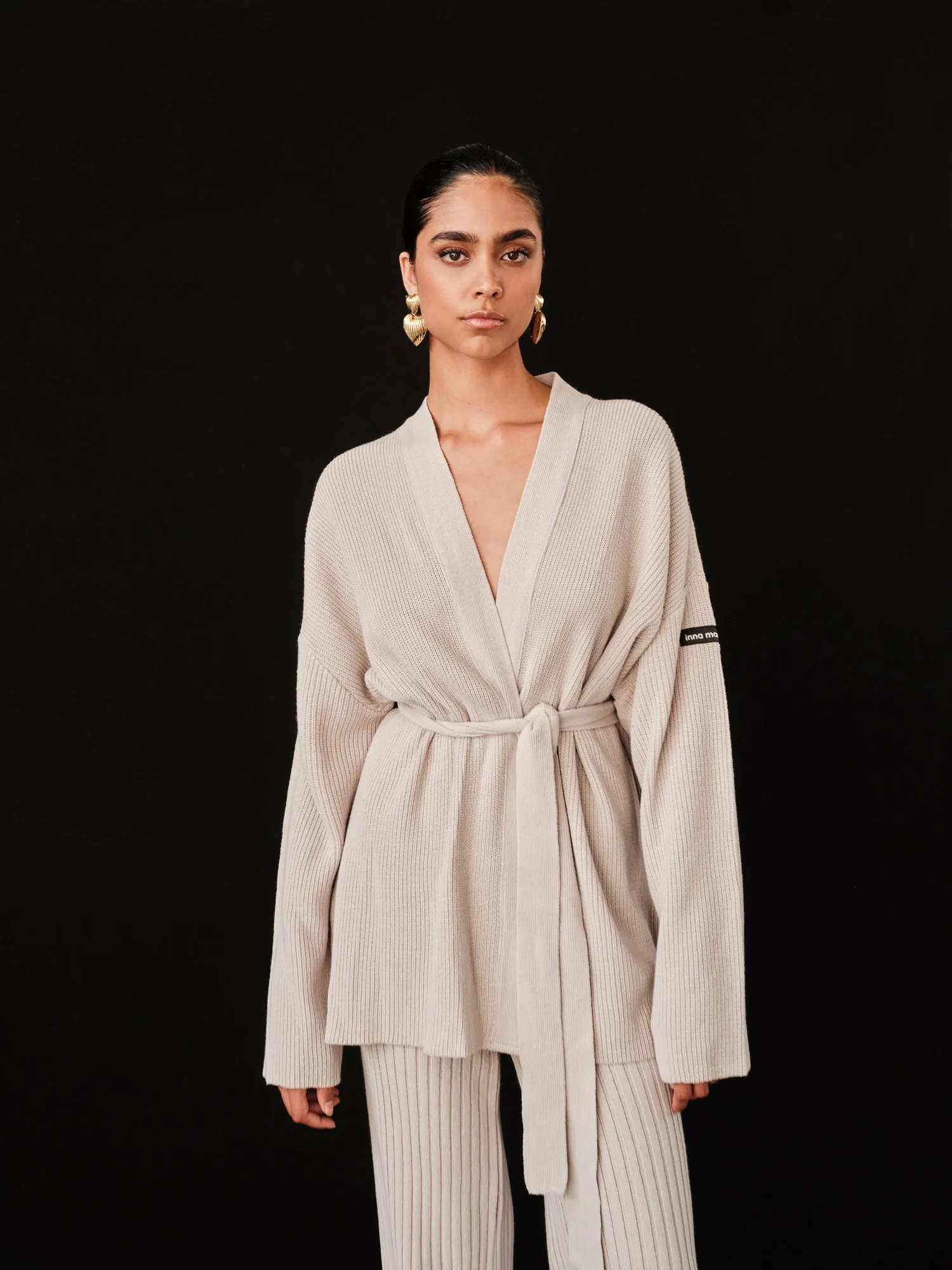 INNA MANOLI KNIT KIMONO