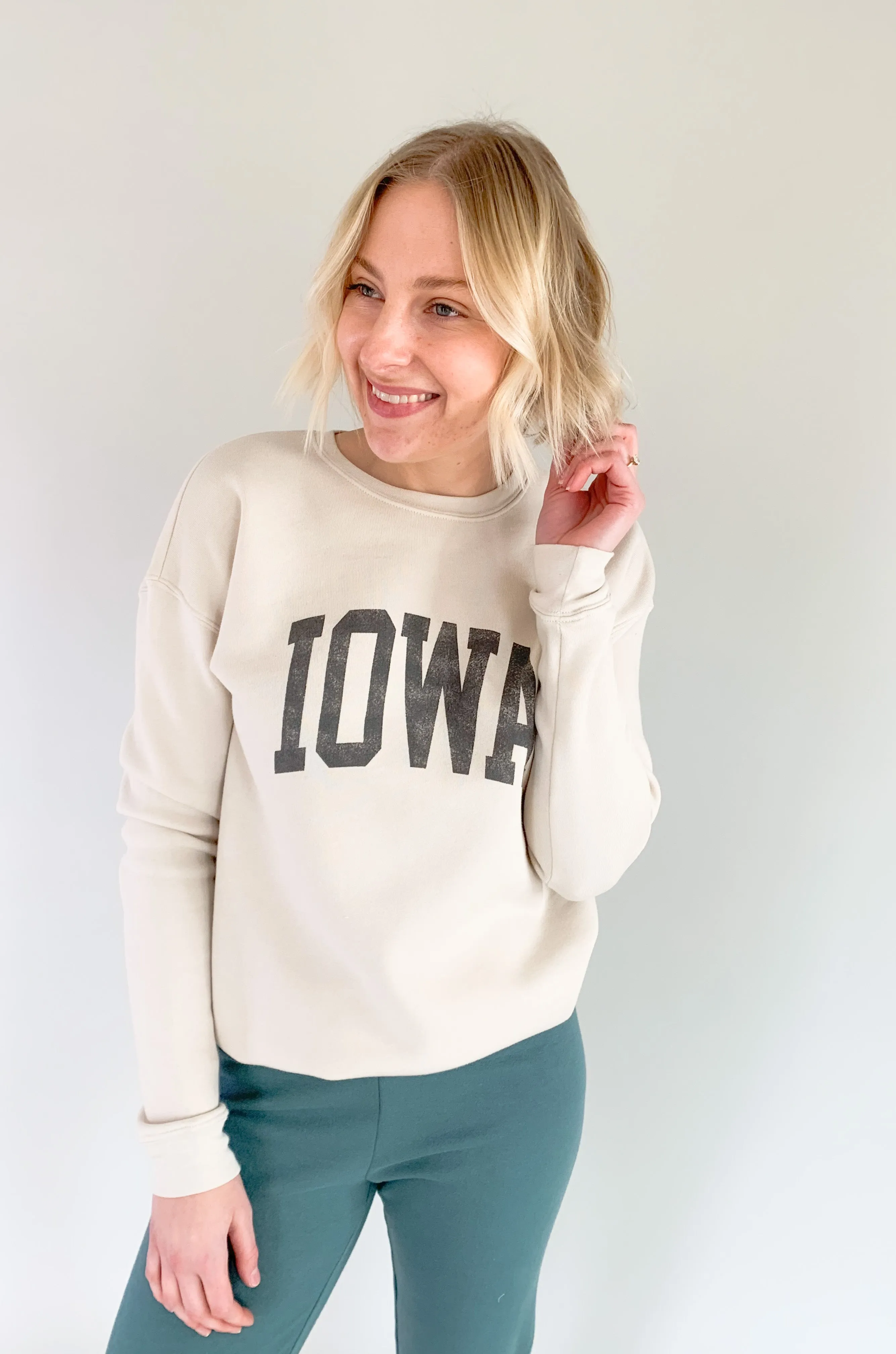 Iowa Graphic Fleece Pullover