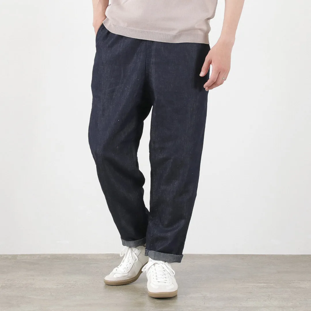 JAPAN BLUE JEANS / RJB7590 Cotton Linen Denim Easy Pants