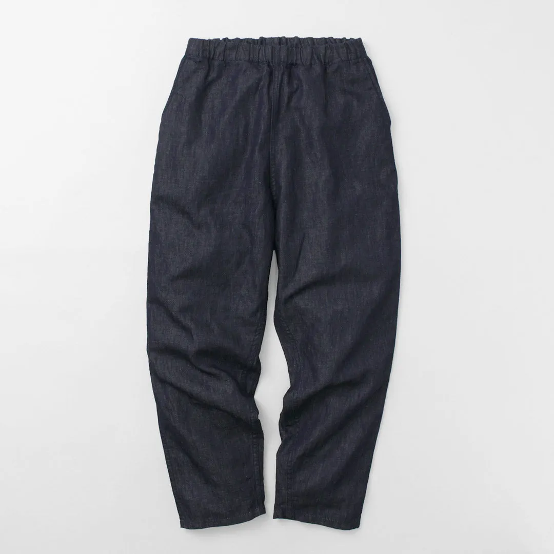 JAPAN BLUE JEANS / RJB7590 Cotton Linen Denim Easy Pants