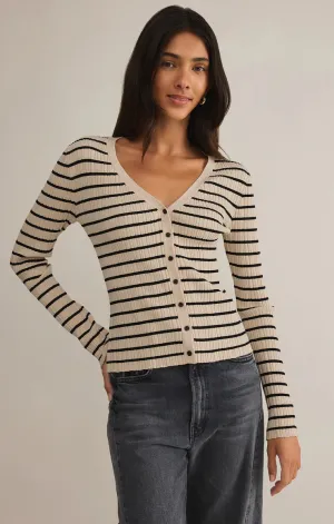 Jordana Stripe Knit Top