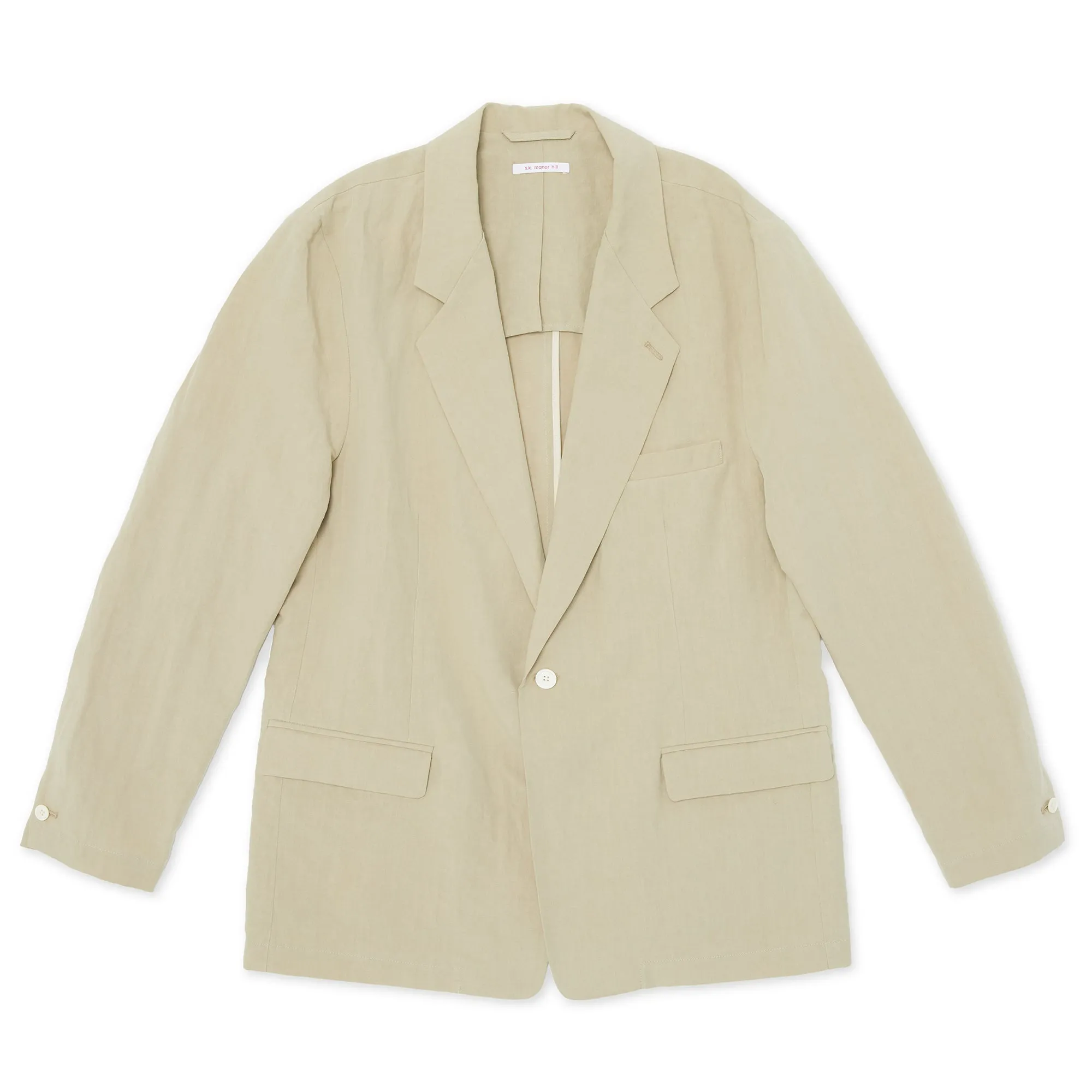 Julian Blazer - Beige Linen/Cotton