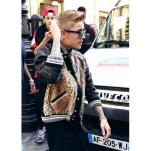 Justin Bieber Leather Jacket