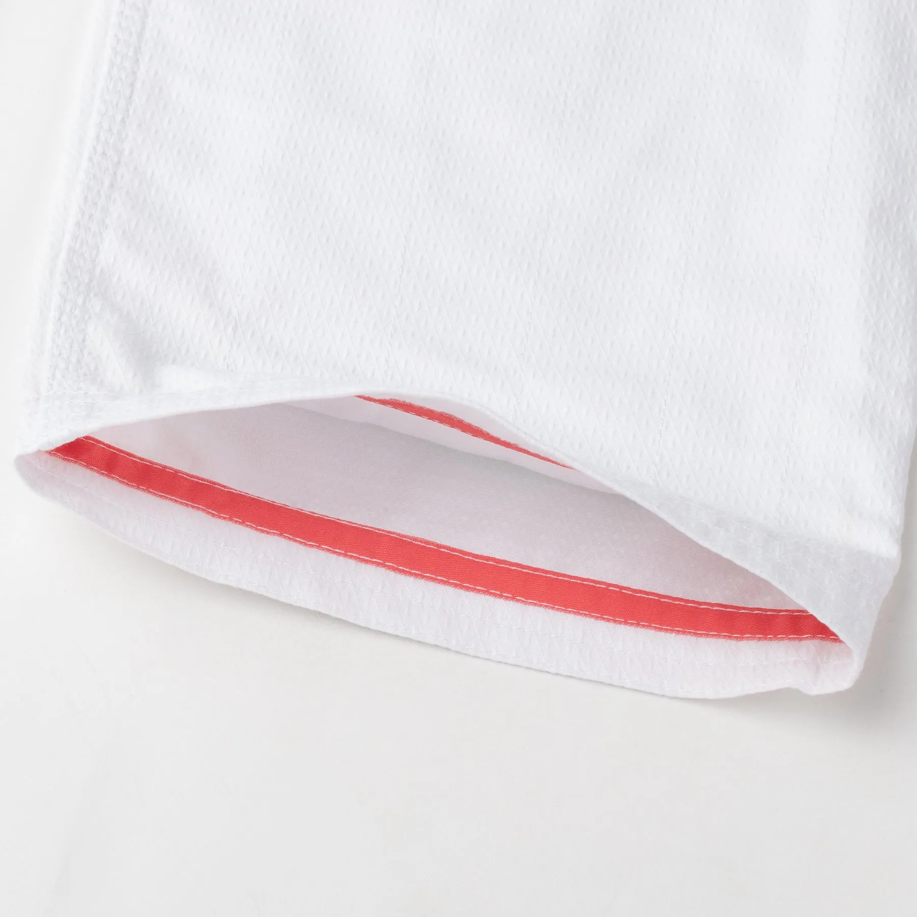 Kitsune "Cursive Lite" Men's BJJ Gi - White / Coral