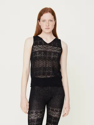 Knit Camisole in Black