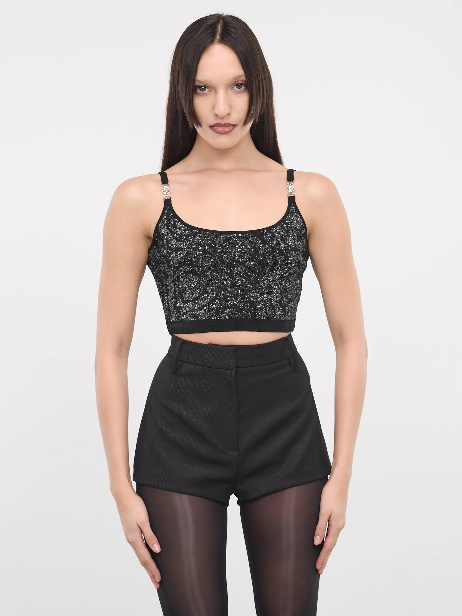 La Greca Medusa '95 Knit Top (1008789-1AA0004-BLACK)