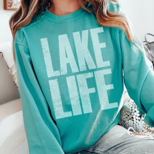 Lake Life Comfort Colors Crew