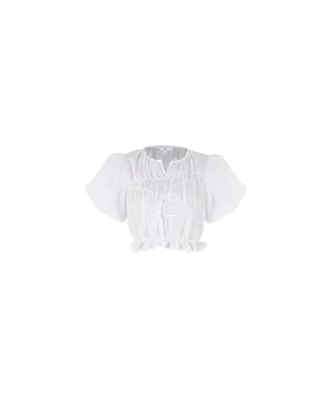 LILLIE TOP WHITE