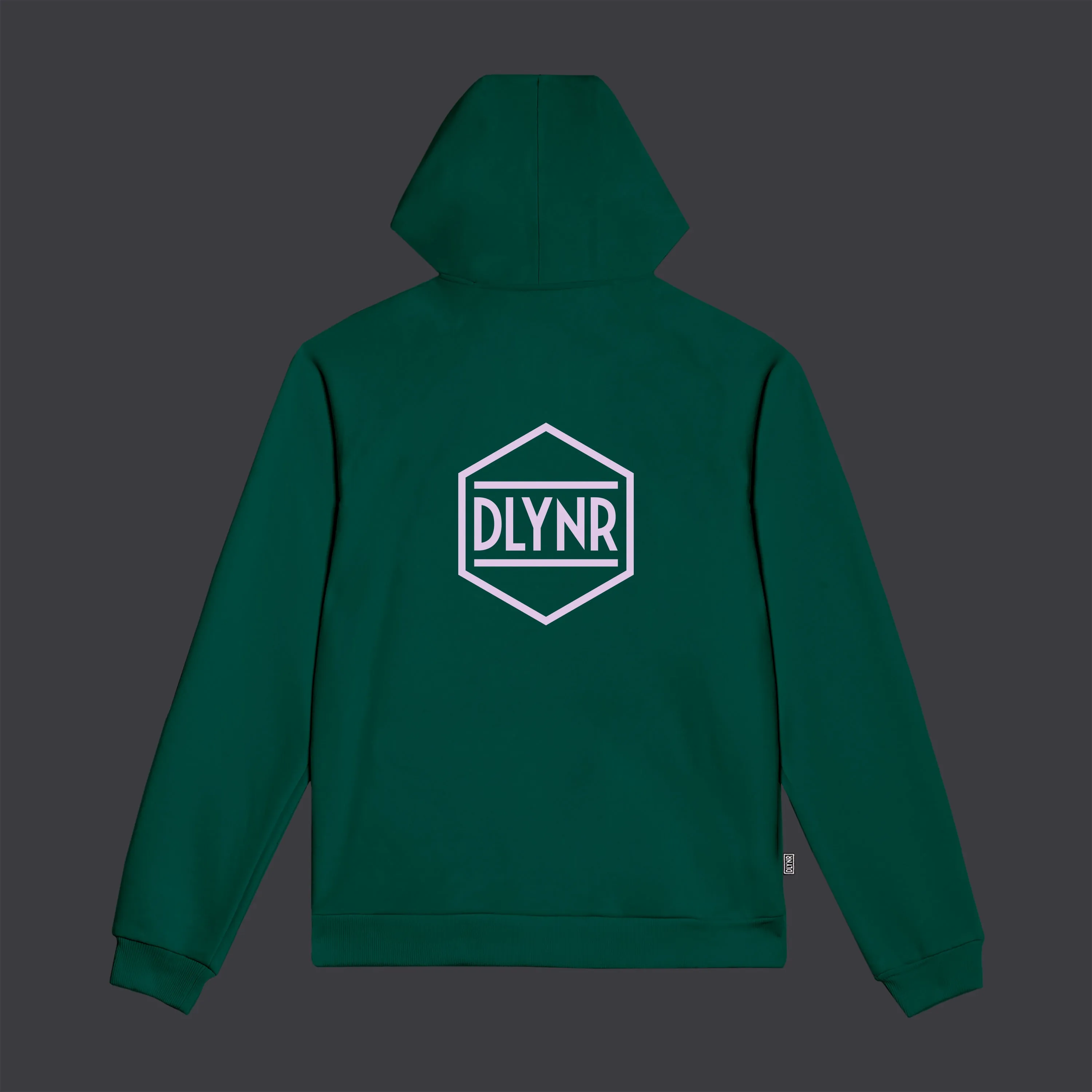 Logo Back Hoodie Green