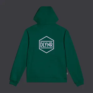 Logo Back Hoodie Green