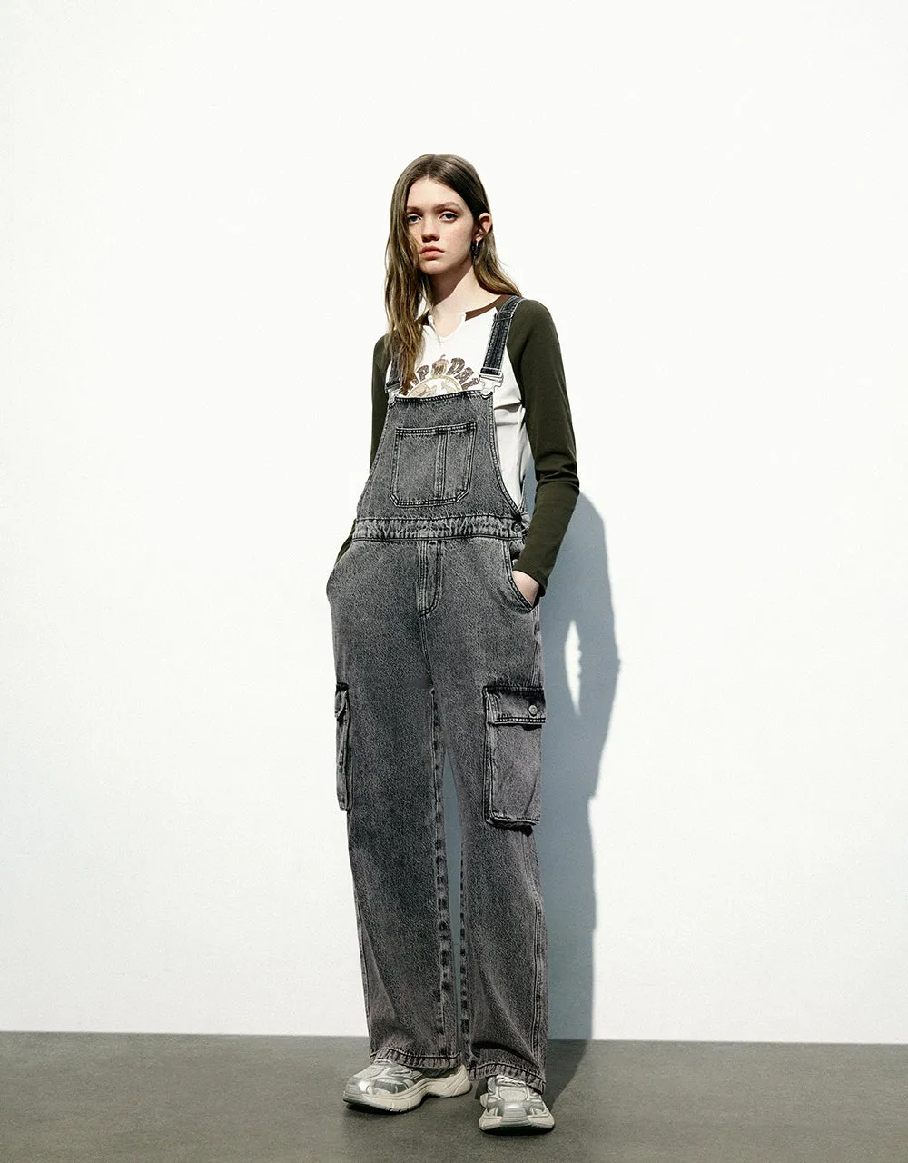 Long Denim Overall