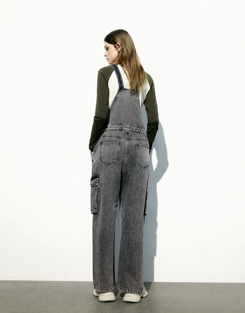 Long Denim Overall