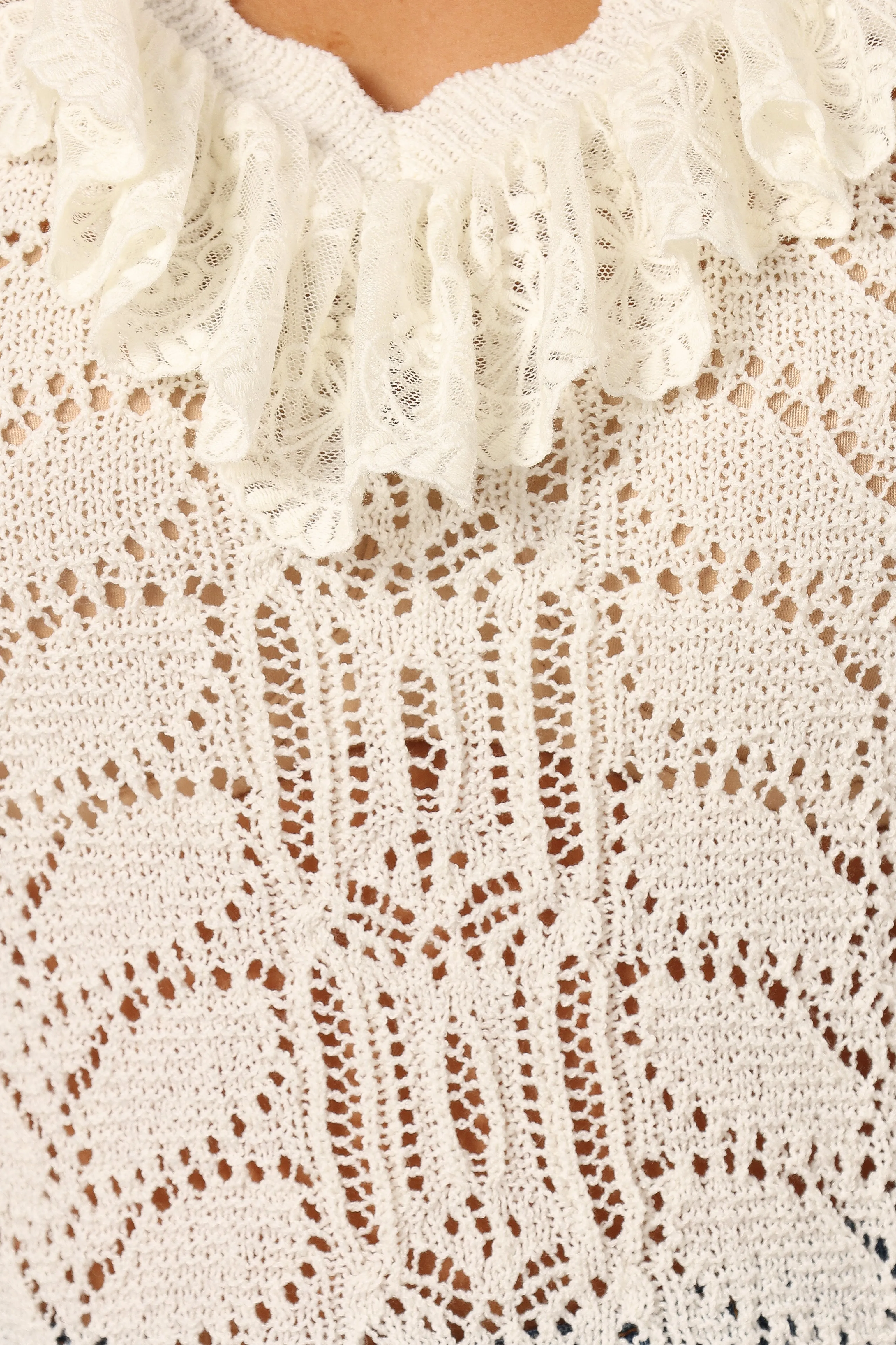 Lorrey Knit Top - Ivory