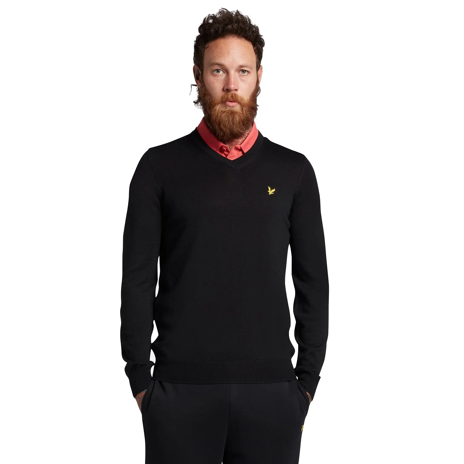 Lyle & Scott V-Neck Golf Pullover KN1040