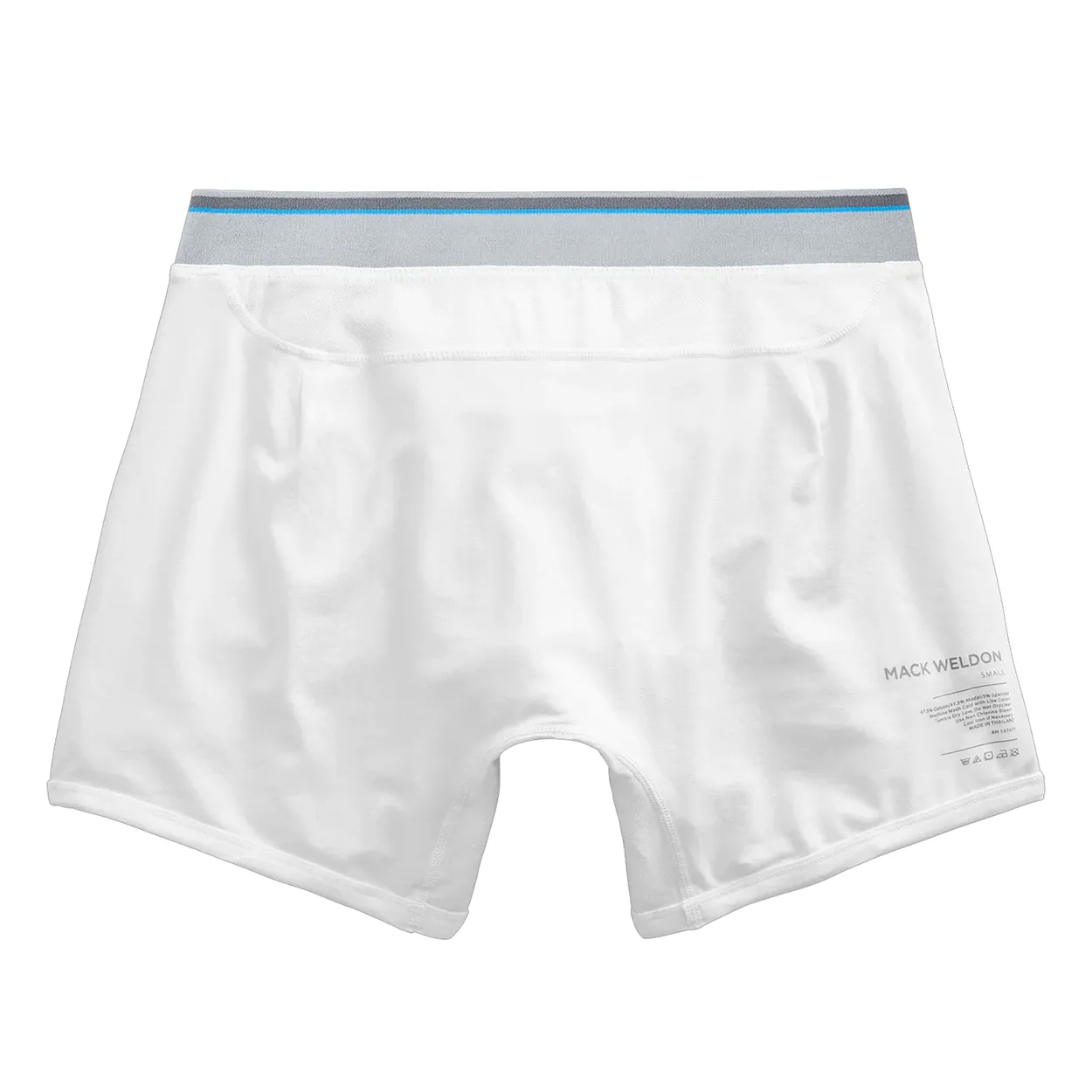 Mack Weldon - "18-Hour Jersey" Boxer Brief in Bright White