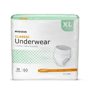 McKesson Classic Light Absorbent Underwear, Extra Large