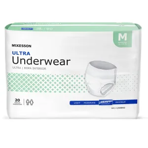 McKesson Ultra Heavy Absorbent Underwear, Medium