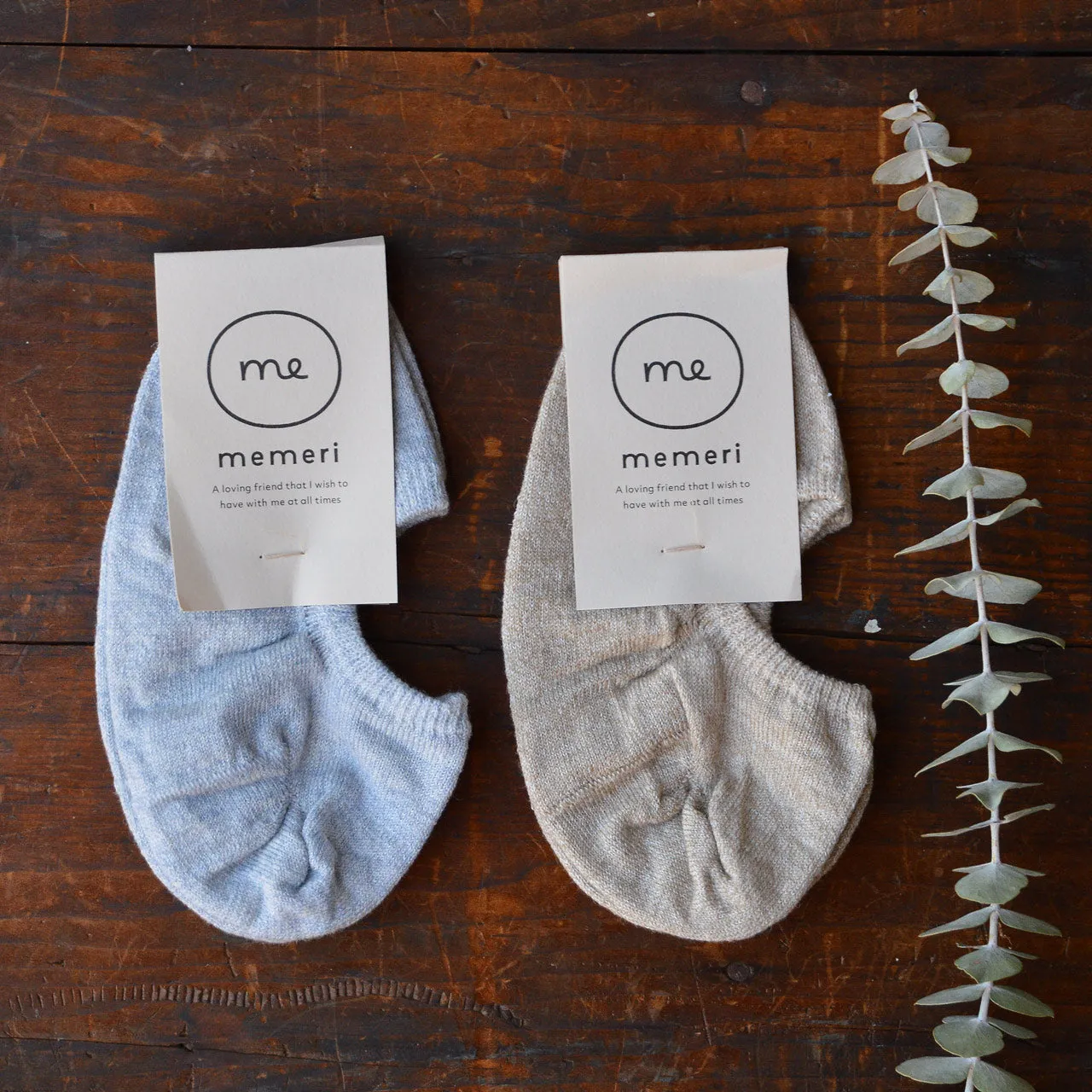 Memeri No Show Liner Socks - Ramie/Cotton (Adults)