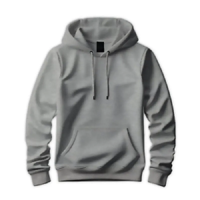 Men's Pullover Hoodie in Grey