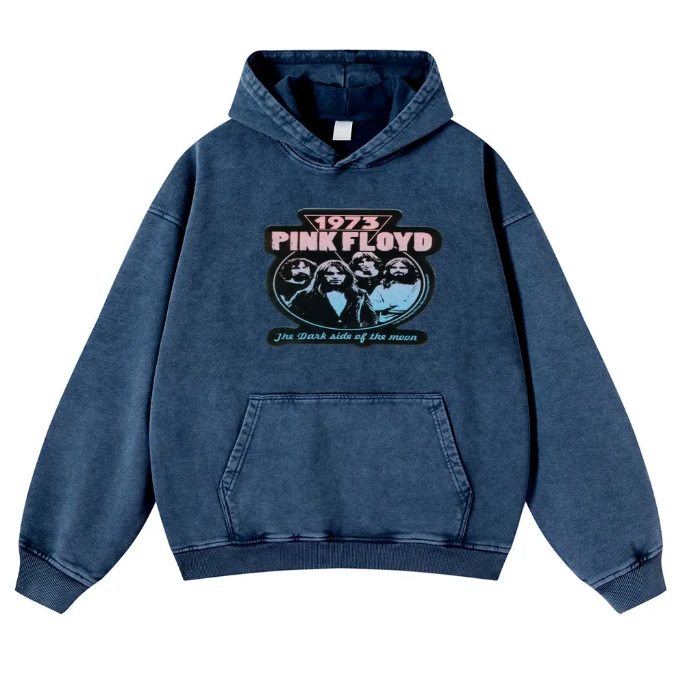 Mens Vintage 1973  Pink Floyd Hoodies