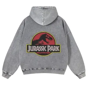 Mens Vintage Jurassic Park Hoodies