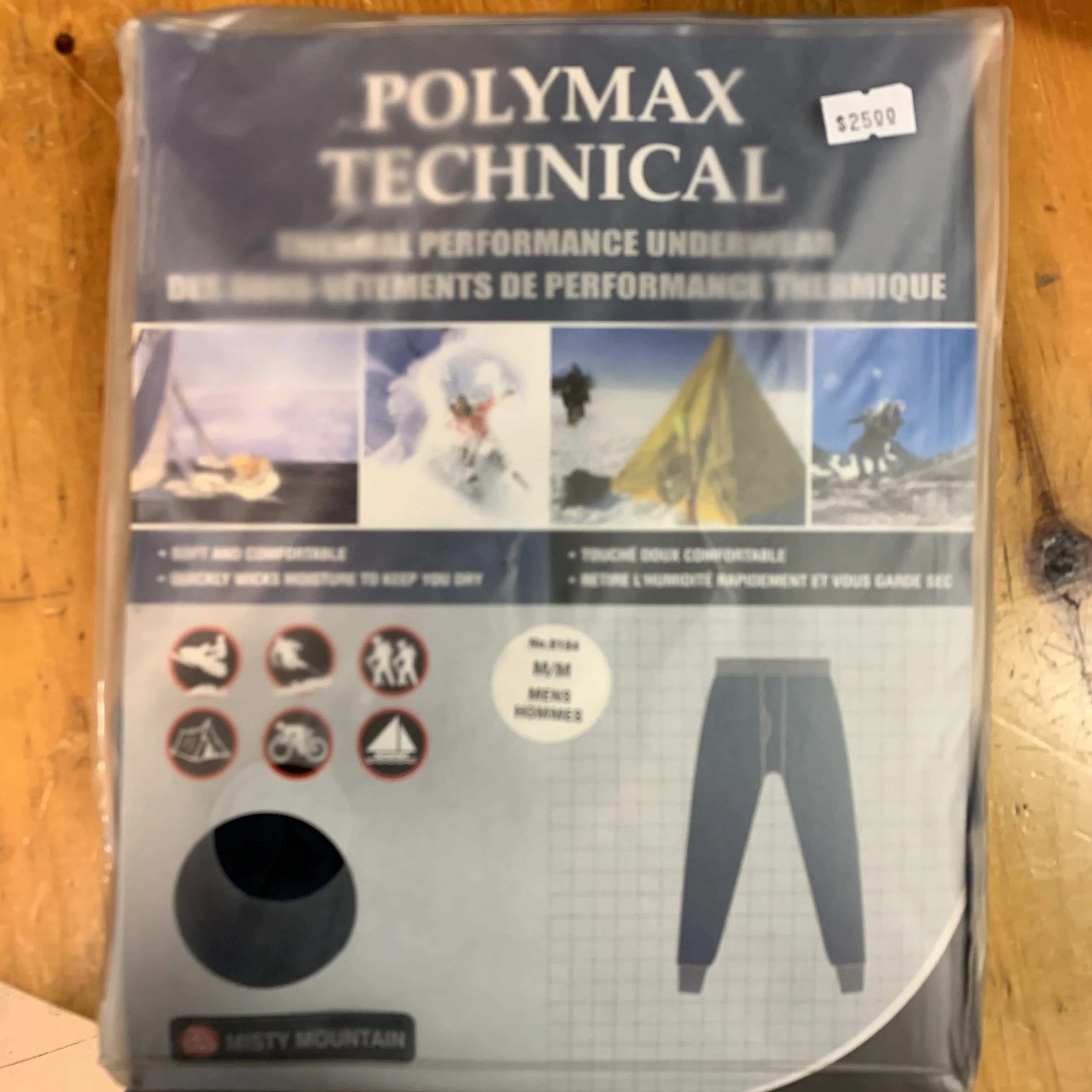 Misty Mountain Polymax Thermal Bottom Underwear