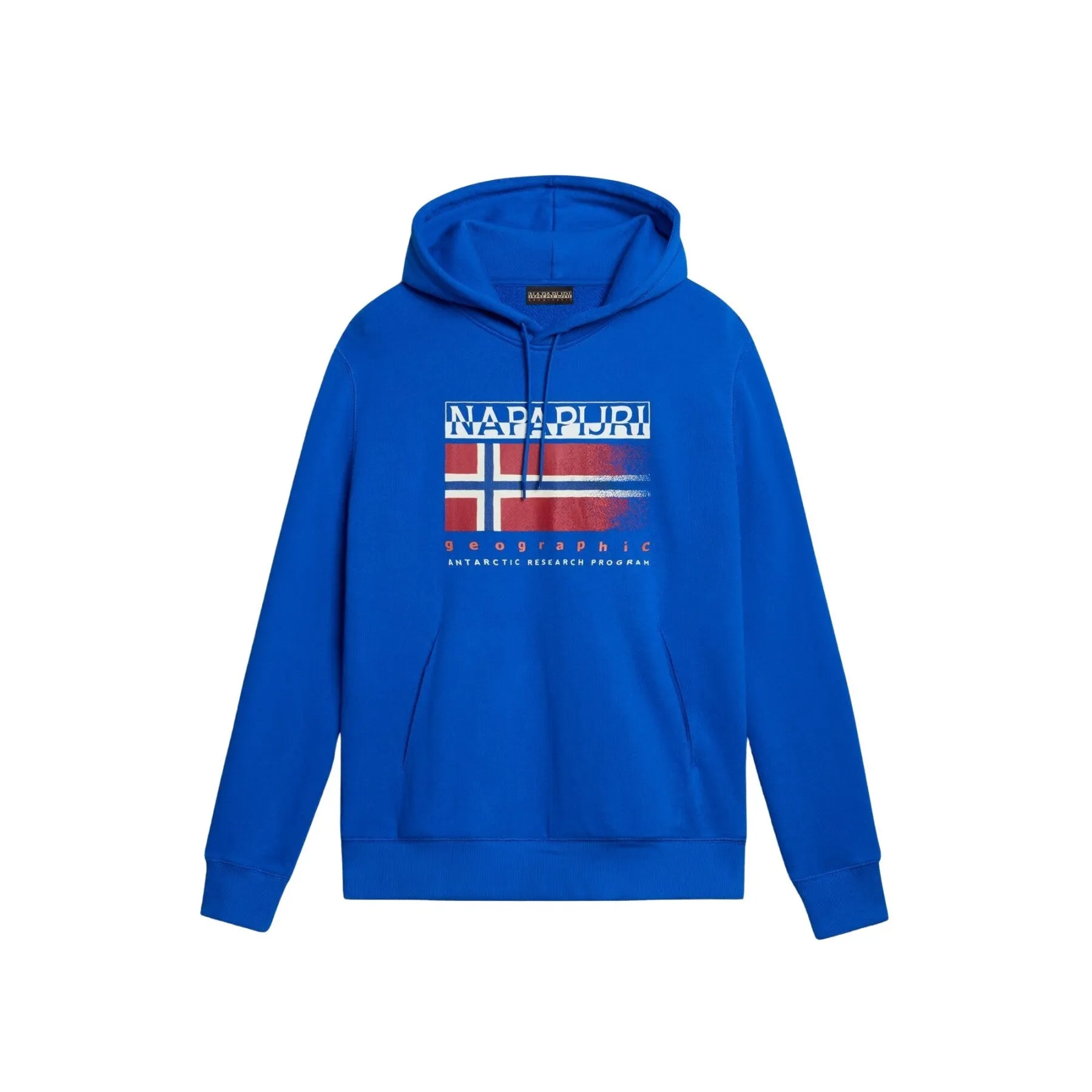 Napapijri Mens Hoodie B-Kreis Blue Lapis