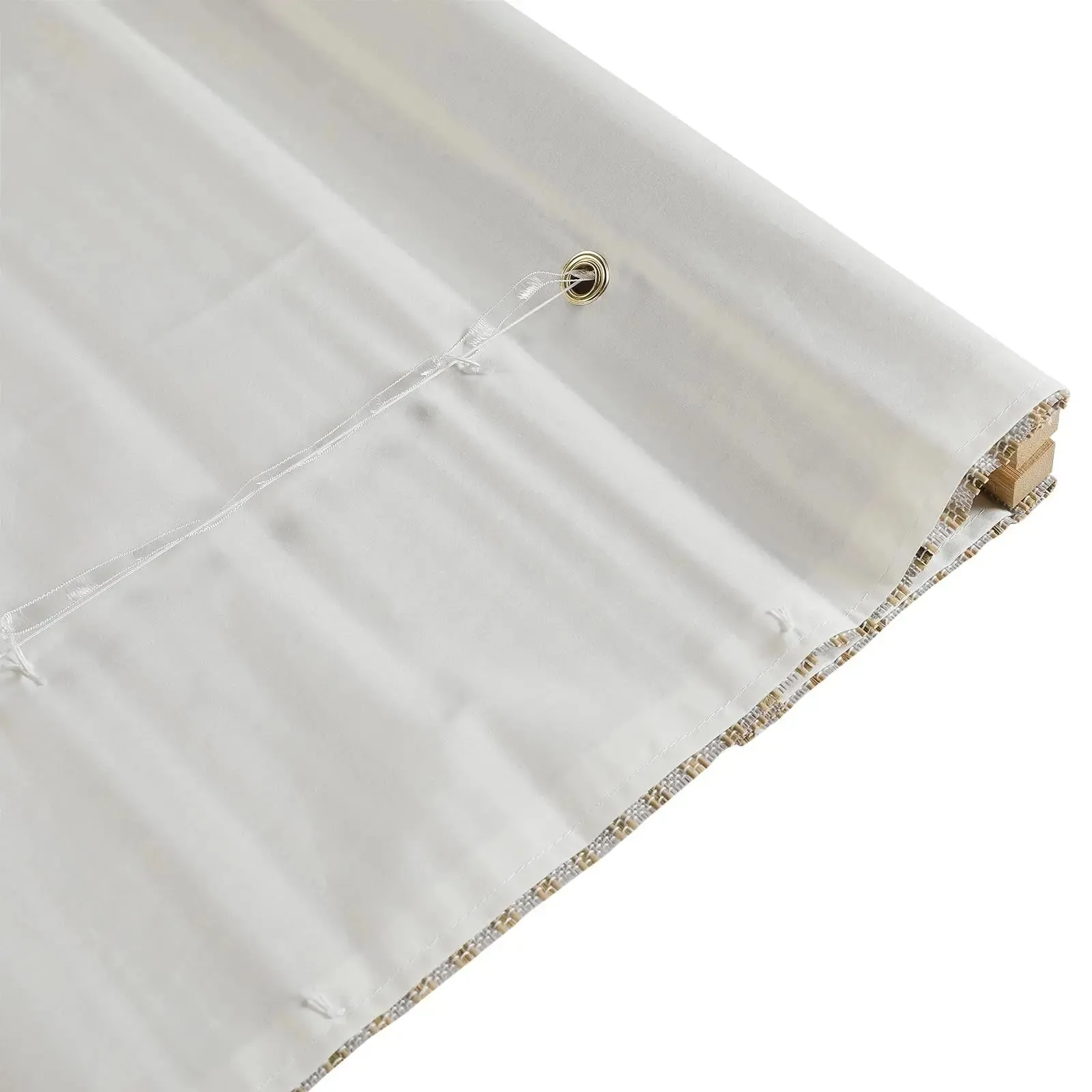 Natural Paper Bamboo Woven Shade - Birch White