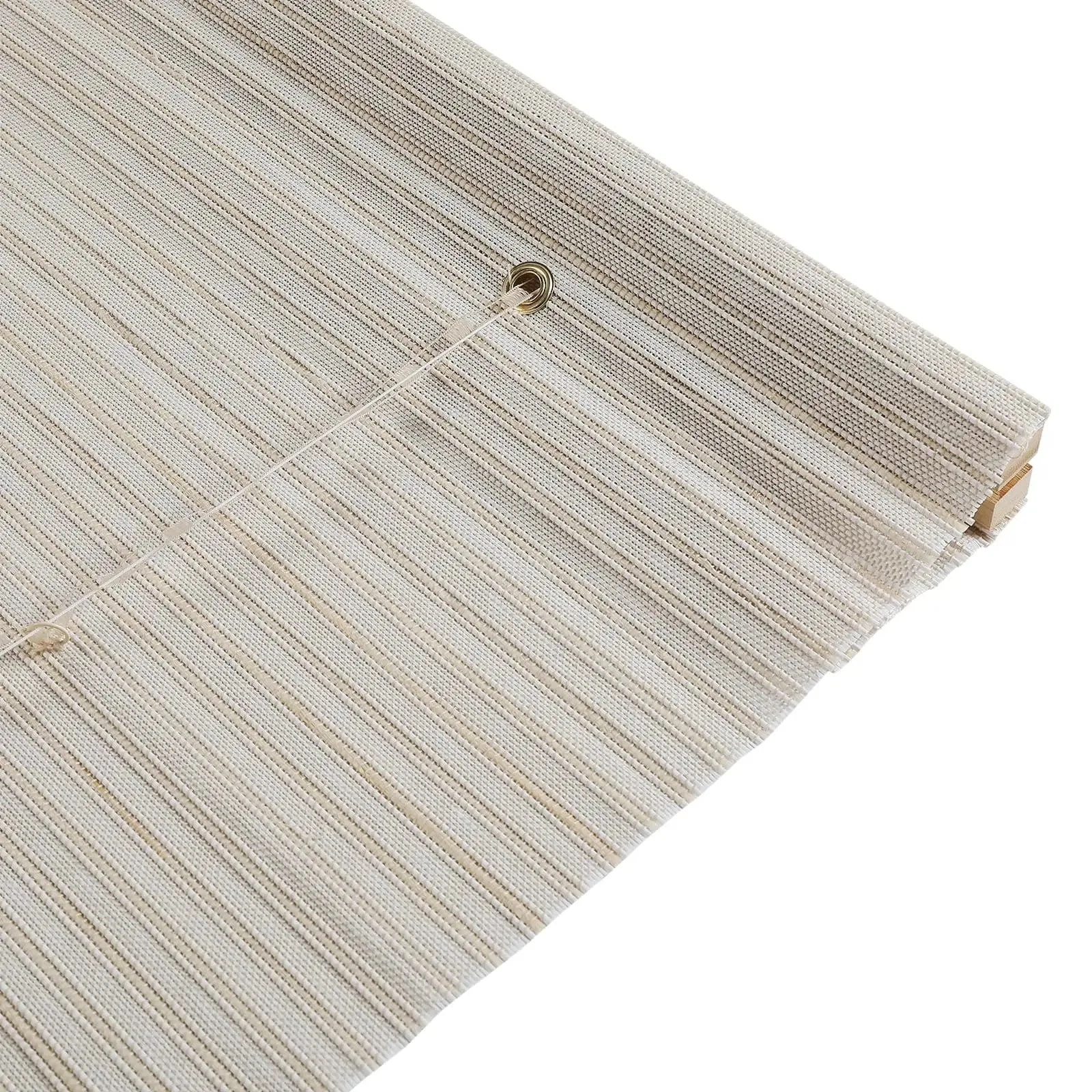 Natural Paper Bamboo Woven Shade - Marble White