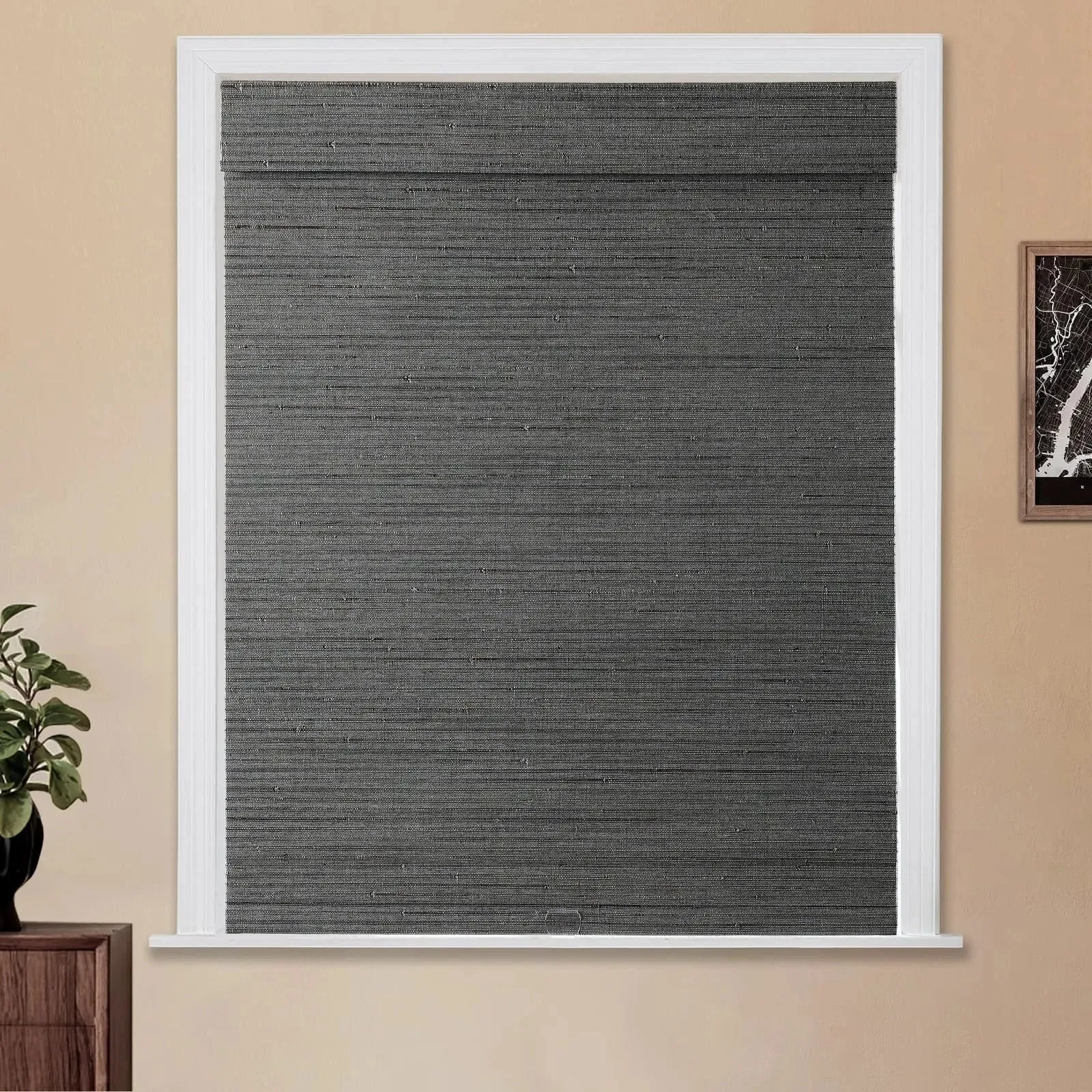 Natural Paper Bamboo Woven Shade - Ocean