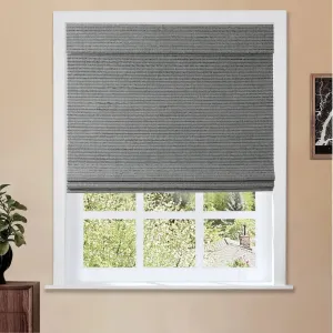 Natural Paper Bamboo Woven Shade - Sky Blue