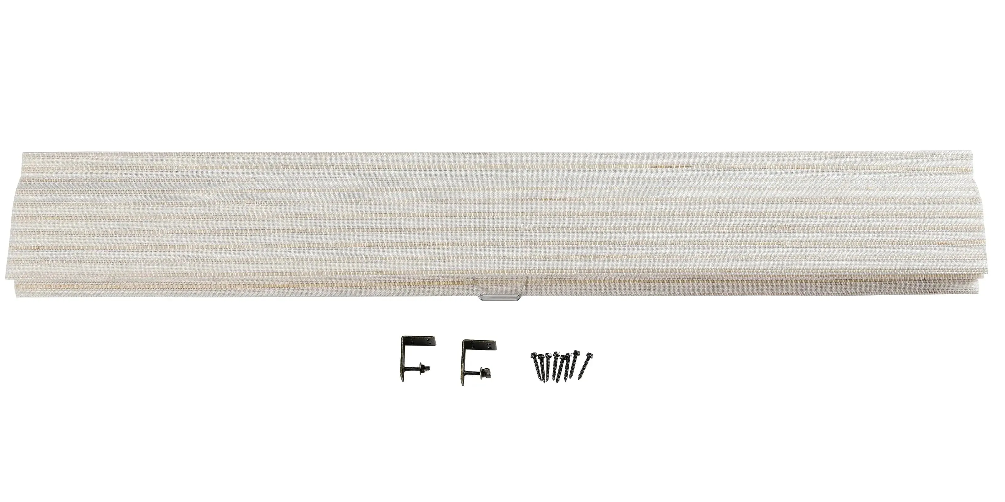 Natural Paper Bamboo Woven Shade - White