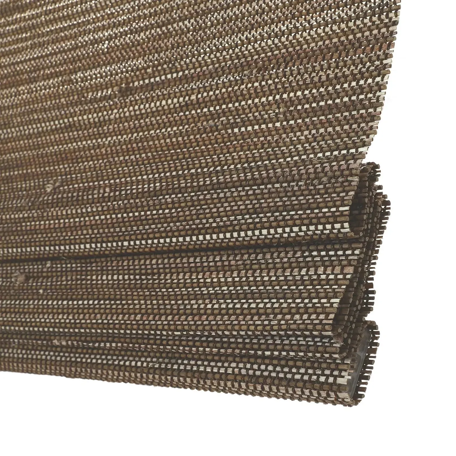 Natural Ramie Bamboo Woven Shade - Brown