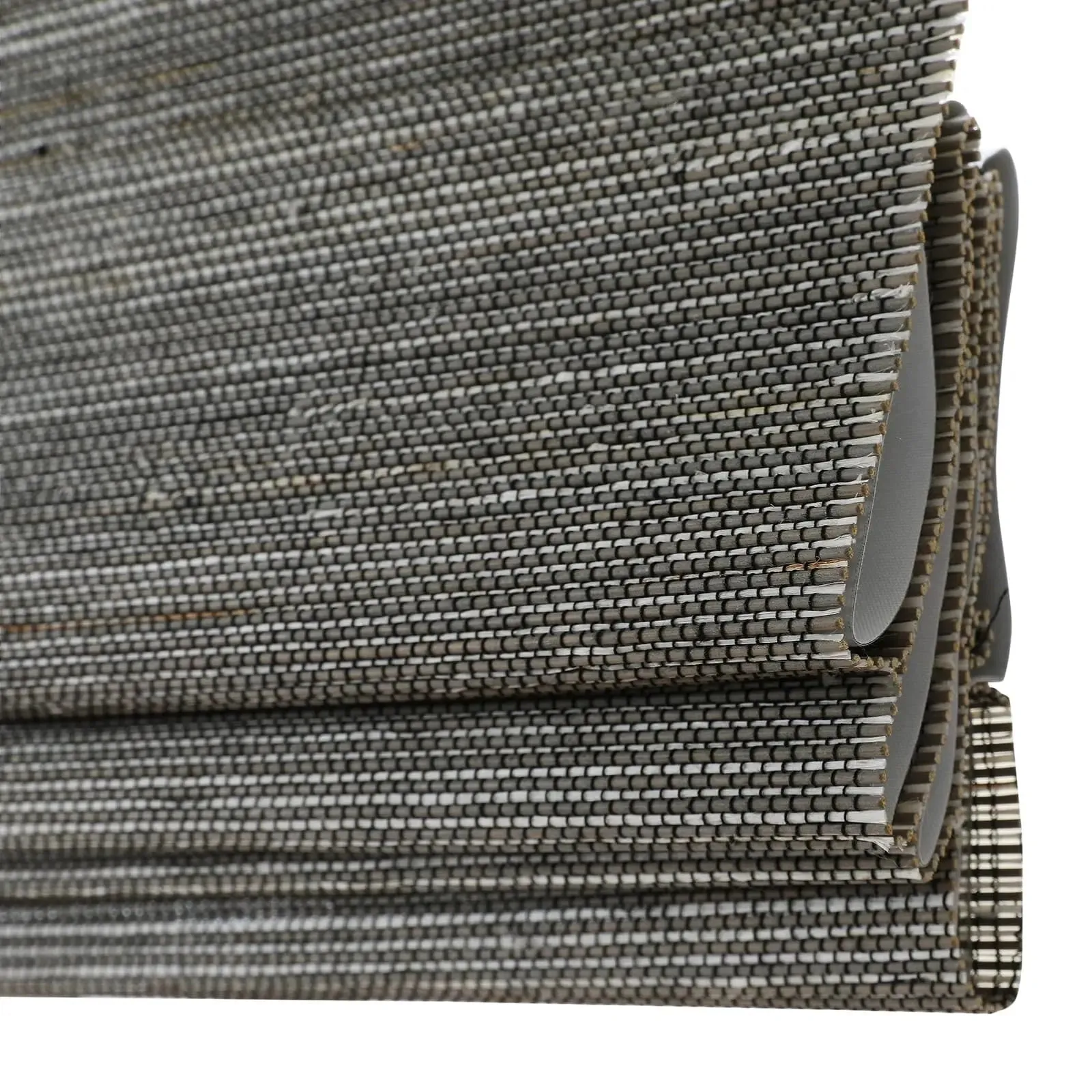 Natural Ramie Bamboo Woven Shade - Grey