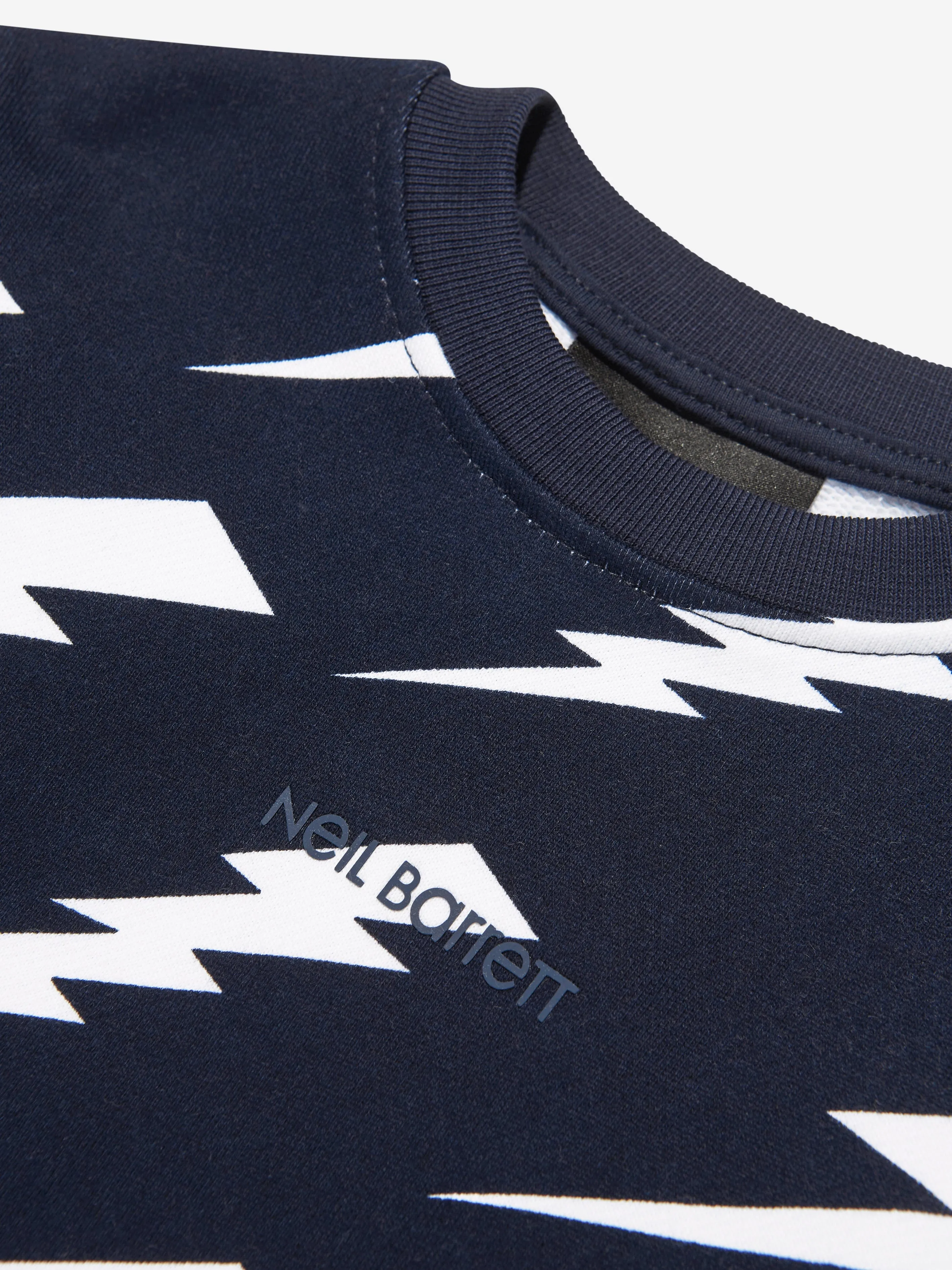 Neil Barrett Boys Thunderbolt Sweatshirt in Blue