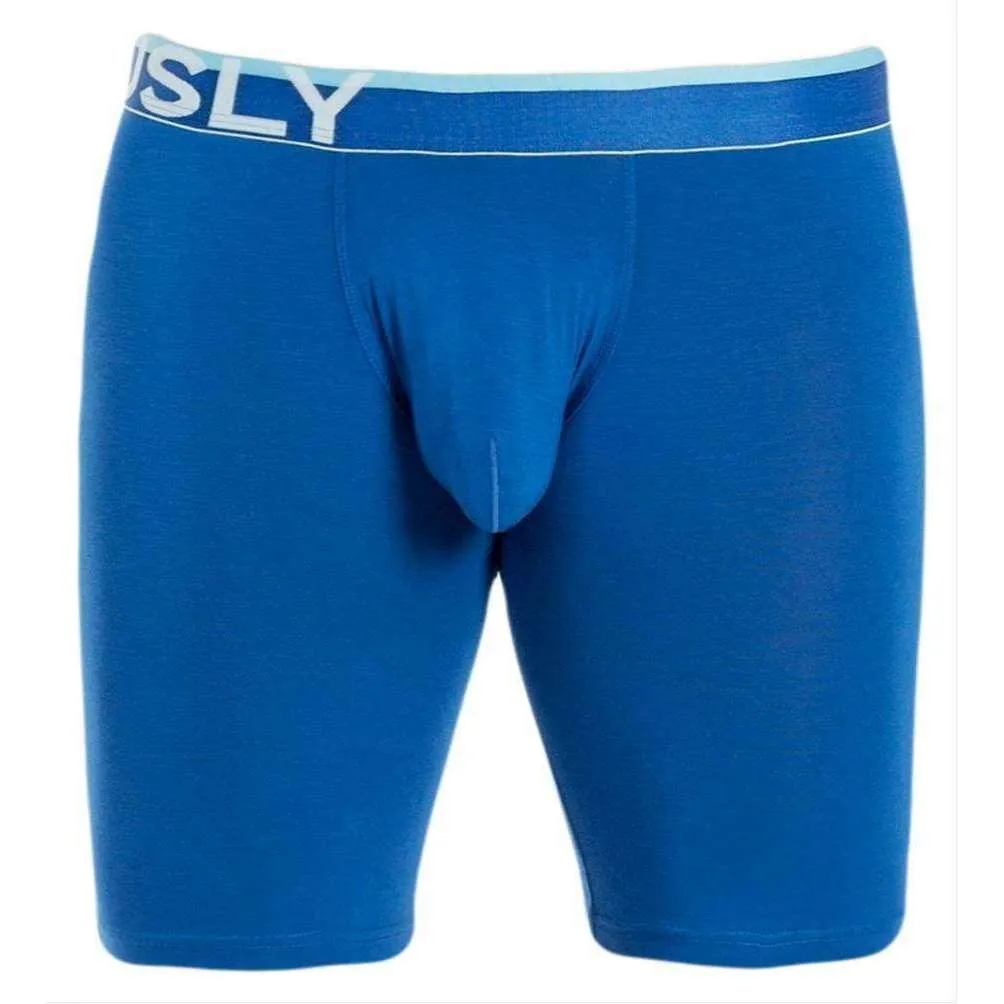 Obviously EveryMan AnatoMAX Boxer Brief 9inch Leg - Blue