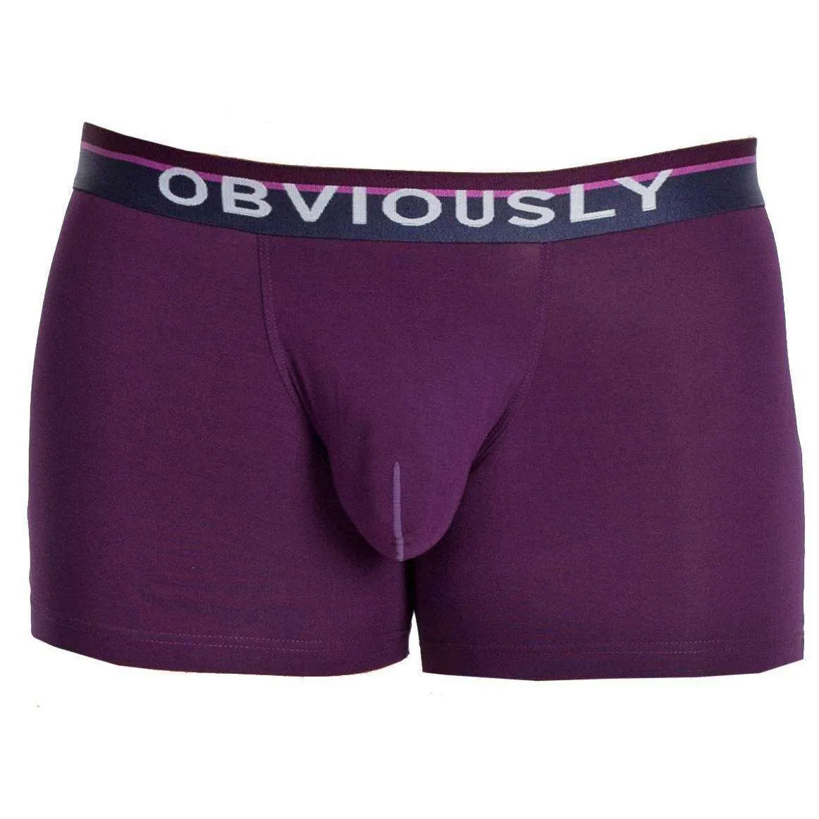 Obviously PrimeMan AnatoMAX Boxer Brief 3inch Leg - Purple